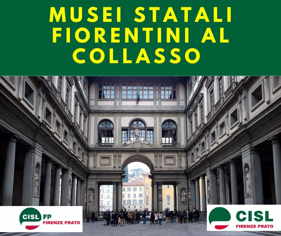 MUSEI STATALI FIORENTINI AL COLLASSO