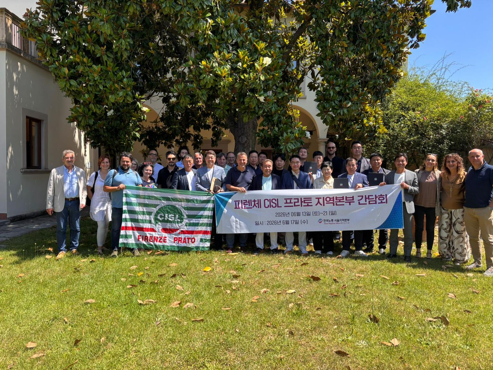 LA CISL INCONTRA IL SINDACATO COREANO