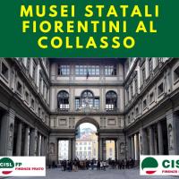 MUSEI STATALI FIORENTINI AL COLLASSO