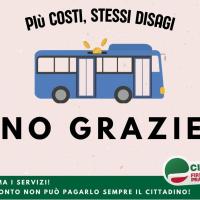 RINCARO COSTI TRASPORTO PUBBLICO