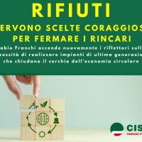 RIFIUTI, SERVONO SCELTE CORAGGIOSE CONTRO I RINCARI